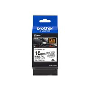 Brother Schriftband TZEFX241 weiß/schwarz 