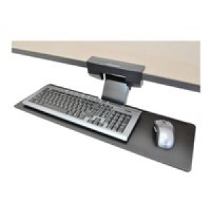  ERGOTRON Tray Keyboard Retractable Black E-Coat  