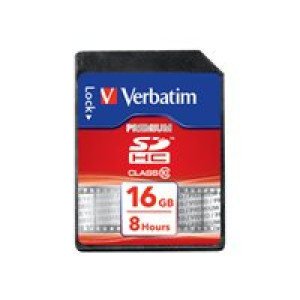  SD-Card 16GB Verbatim Class 10  