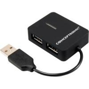 USB-HUB 4-Port Conceptronic C4PUSB2 USB2.0 Mini C4PUSB2 
