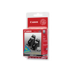 CANON PGI 525PGBK Twin Pack 2er Pack Schwarz Tintenbehälter 