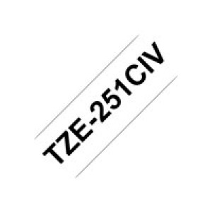 TZE231CIV BROTHER PT 12mm W-B 20-er Pack 