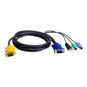  ATEN Kabelsatz USB-PS/2, 2L-5302UP, Länge 1,8m  