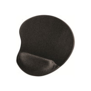 Mauspad Ergonomic, Mini, Schwarz 