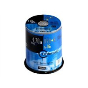  DVD+R 16x CB 4,7GB Intenso 100St  