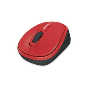  MICROSOFT Mouse Wireless Mobile 3500 flame red Mäuse 