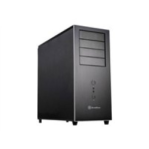 Midi-Tower SilverStone TJ04B-E USB 3.0 ohne Netzteil schwarz 