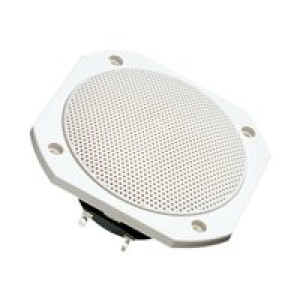 Visaton FRS 10 WP Weiß (1 Stück) 10 cm (4) Einbau-Lautsprecher, 4 Ohm 