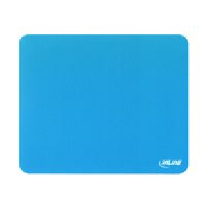 INLINE ® Maus-Pad antimikrobiell, ultradünn, blau, 220x180x0,4mm 
