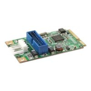 InLine® Mini-PCIe Karte, 2x USB 3.0 