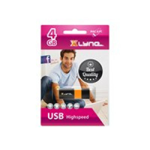  4GB USB Xlyne Wave for Mac&PC 5 Years Warranty retail  