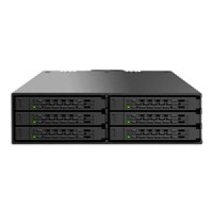 ICYDOCK Backplane 6x2,5" HDD/SSD bk | Wechselrahmen 