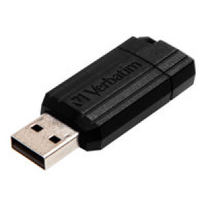  USB2.0 128GB Verbatim USB DRIVE 2.0 PIN STRIPE  