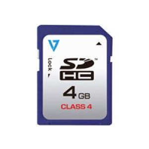  V7 SD CARD 4GB SDHC CL4  