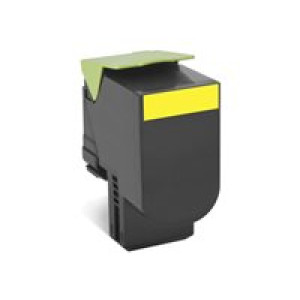 LEXMARK Besonders hohe Ergiebigkeit Gelb Tonerpatrone 