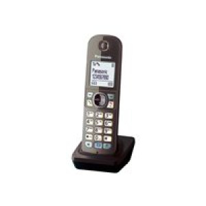 PANASONIC Mobilteil KX-TG68xx Serie inkl. Ladeschale mocca braun 