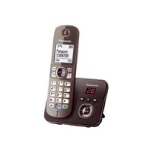 PANASONIC KX-TG6821GA mocca-braun mit AB 