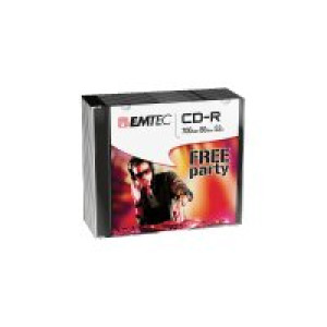  EMTEC CD-R 700MB/80MIN 52x  Slim (10)  