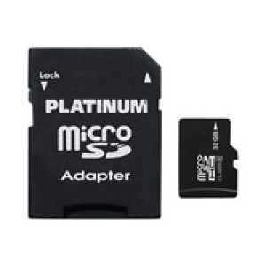  PLATINUM Micro SDHC Card 32GB Platinum CL.10 inkl. Adapter  