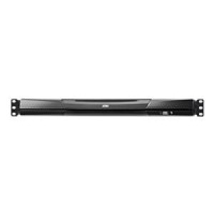  ATEN KL1516AiN KVM Over-IP Switch, 48cm TFT, VGA, PS/2-USB über Kat 5, 16 Port, Tastaturlayout D  