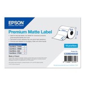 EPSON Premium gestanzte Etiketten 225 Etikett(en) 