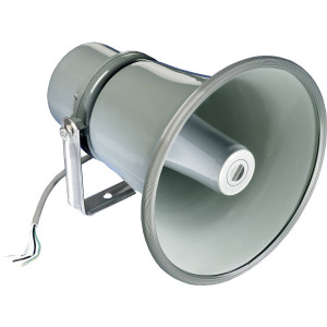 VISATON Druckkammerhorn Lautsprecher 100V - Druckkammerhorn-Lautsprecher mit 100-V-Übertrager. Leist 