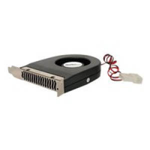  STARTECH.COM Interner Slotblech Gehäuselüfter mit 4-Pin LP4-Molex - Slotlüfter / Entlüfter Gehäuse kühler 