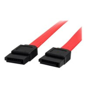 STARTECH.COM 45cm SATA Kabel - internes 7pin S-ATA Datenkabel -Serial ATA Anschlusskabel - Rot 