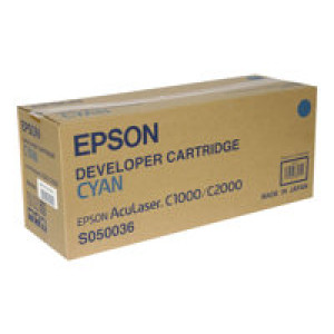 EPSON S050036 Cyan Entwickler Patrone 