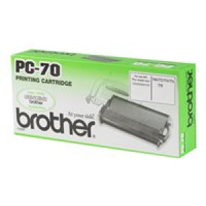 BROTHER Thermofarbband schwarz  144S. Fax-T72/74/76/78/92/94/96/98 