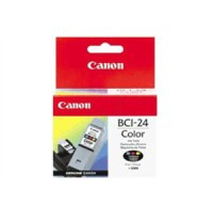 CANON BCI 24C Gelb, Cyan, Magenta Tintenbehälter 