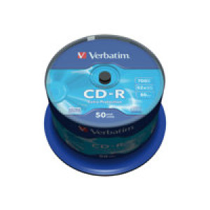  Verbatim CD Rohling 80min 700MB    48xSp. Spindel Crystal  