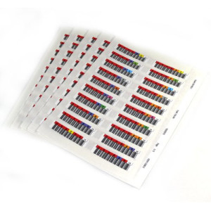  QUANTUM Data cartridge bar code labels LTO6 series 000101-000200  