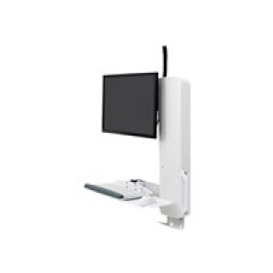  ERGOTRON StyleView Sit-Stand VL High Traffic Areas weiss bis 24Zoll VESA 100x100 + 75x75 mm  