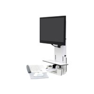  ERGOTRON StyleView Sit-Stand Vertical Lift Patient Room weiss max.24Zoll LCD VESA 75x75 100x100mm An  