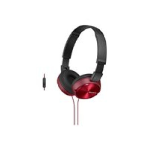 SONY MDR-ZX310APR Lifestyle Kopfhörer, rot 