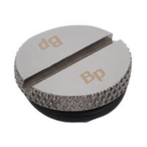  BITSPOWER Verschlussstopfen 1/4 Zoll - black, flach Zubehör 