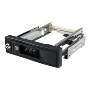 STARTECH.COM 5,25 Zoll SATA Wechselrahmen trägerlos - Mobiles Festplatten Hot Swap Speicher Rack für 