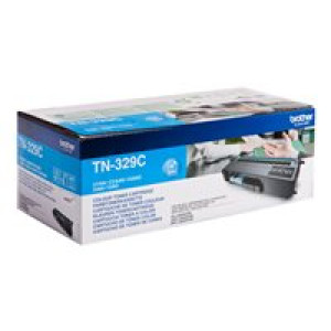 BROTHER TN329C Cyan Tonerpatrone 