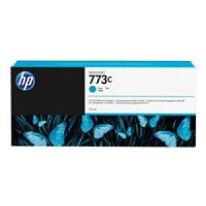 HP 773C Cyan Tintenpatrone 