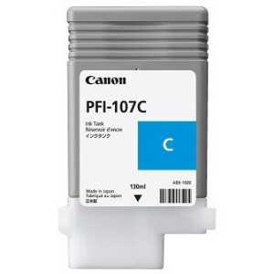 CANON PFI 107 C Cyan Tintenbehälter 