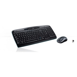  LOGITECH Wireless Desktop Set MK330 USB Tastaturen 