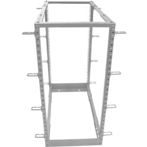 ALLNET 19""Grundgestell, 12HE, B515/T575-1010mm, Lichtgrau, 