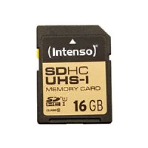  INTENSO Secure Digital Card Micro SD UHS 16 GB Speicherkarte  