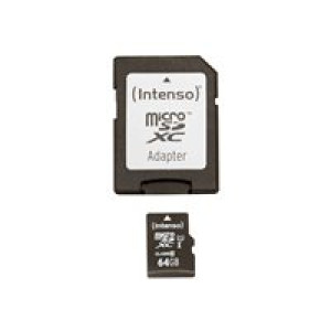 INTENSO MICRO Secure Digital Card Micro SD UHS 64 GB Speicherkarte