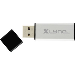  XLYNE Stick USB2.0 1GB xlyne "ALU" [bk/sr] rt  