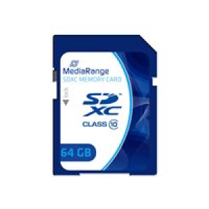  MEDIARANGE SD Card 64GB MediaRange SDHC CL.10  