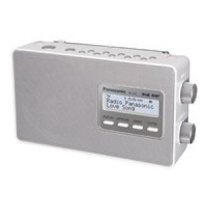 PANASONIC RF-D10EG-W DAB+ Digitalradio, weiß 