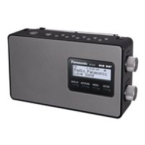 PANASONIC RF-D10EG-K DAB+ Digitalradio, schwarz 