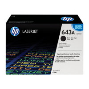 HP 643A Schwarz LaserJet Tonerpatrone (Q5950A) 